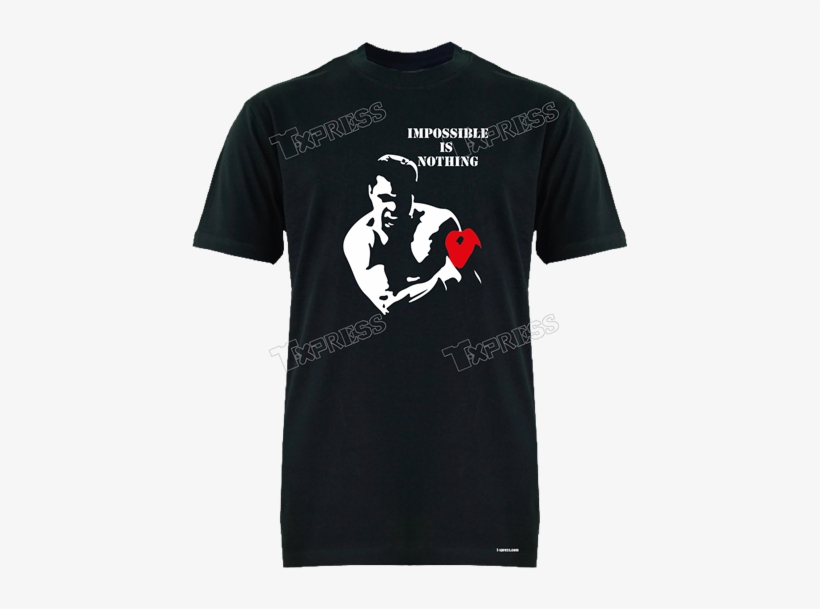 Impossible Is Nothing -black - Shirt, transparent png #8290146