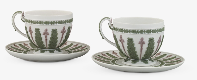 Tri-color Jasper Cups And Saucers By Wedgwood - Cup, transparent png #8290556