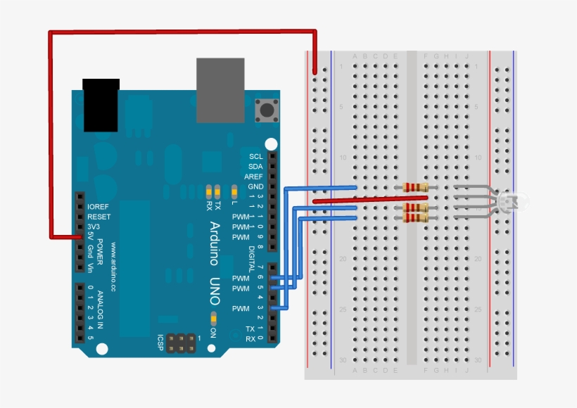 Bb - Charlieplexing Arduino, transparent png #8290827