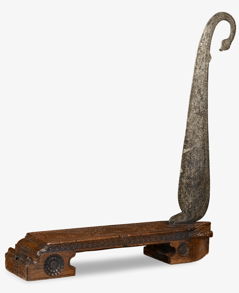 Indian Arivalmanai Culinary Cutting Tool - Wood, transparent png #8291037