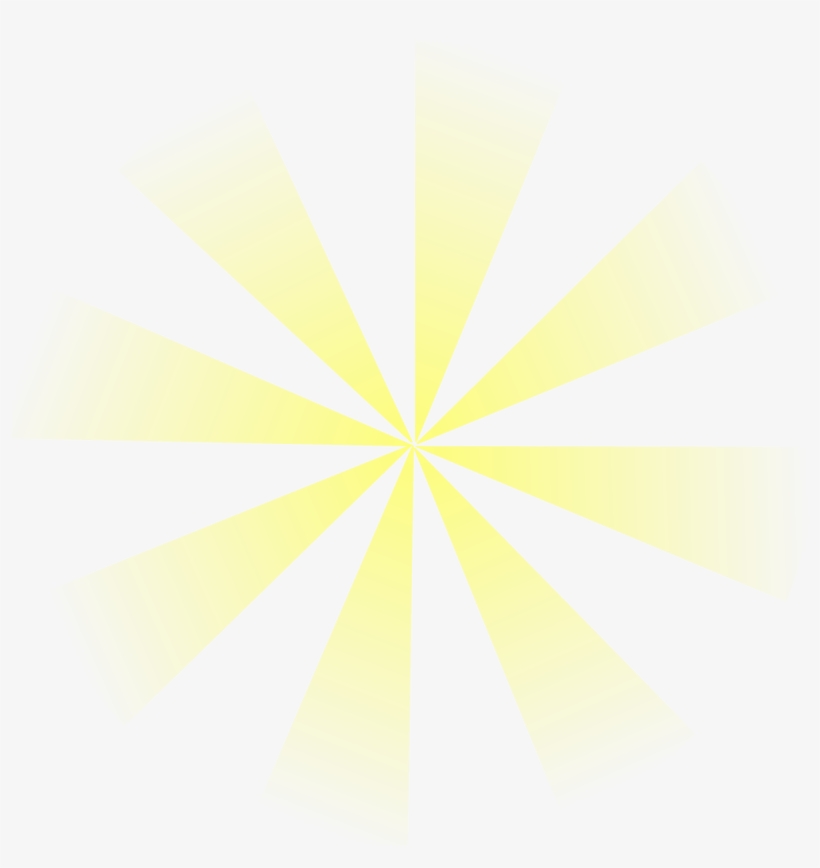 Bot Flying Rays 2 - Yellow Star Burst, transparent png #8291246
