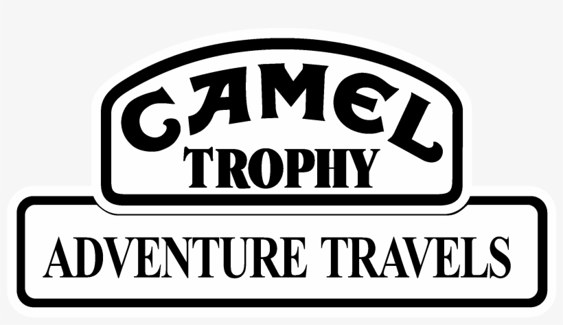 Camel Trophy Logo Black And White - Camel Trophy Adventure Travels Logo Png, transparent png #8291673