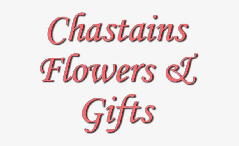 Chastains Flowers & Gifts - Calligraphy, transparent png #8291929