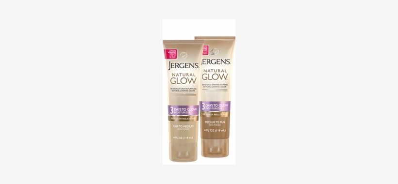 Oil-infused Moisturizer With Refreshing Coconut Oil - Jergens Natural Glow Body Moisturizer, transparent png #8292271