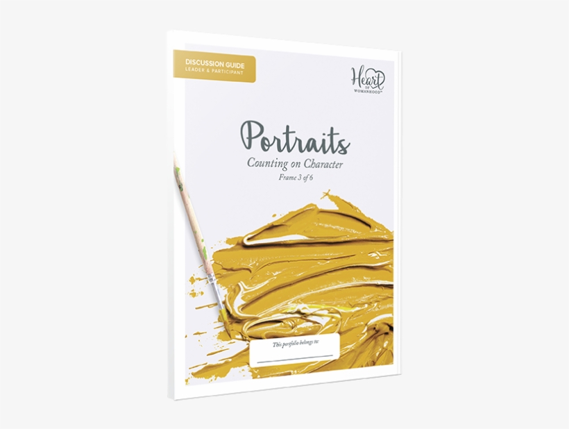 Portraits Frame - Gold, transparent png #8293013