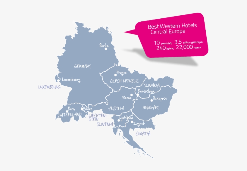 The Best Western Partner Assembly Brings Representatives - Traben Trarbach Map Germany, transparent png #8293717