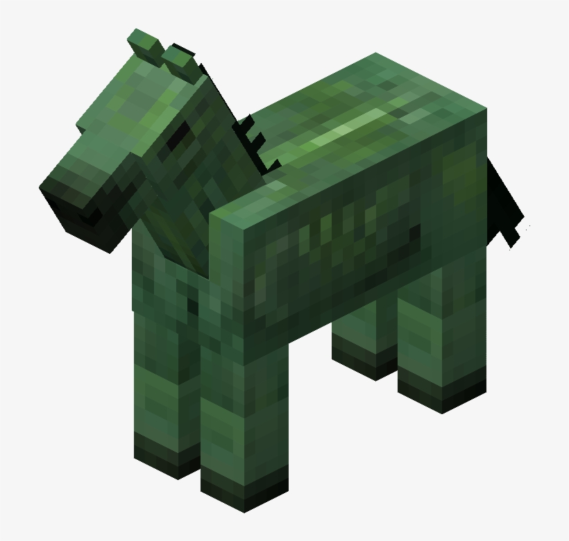 Baby Zombie Horse Minecraft, transparent png #8294035