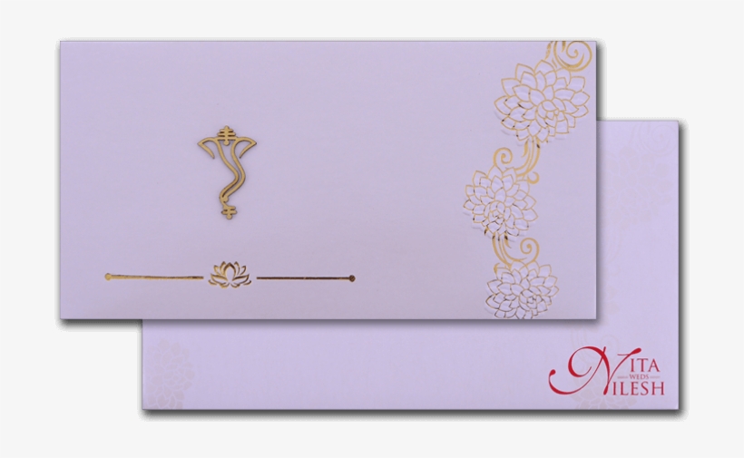 Hindu Wedding Cards - Metal, transparent png #8294407