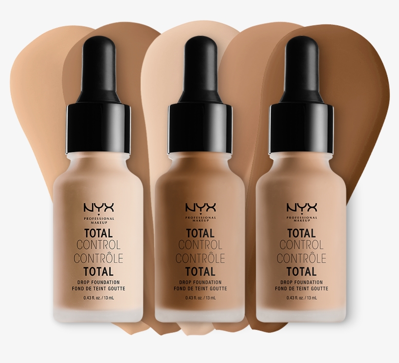 Nyx Professional Makeup Total Control Drop Foundation - Nyx Total Control Drop Foundation, transparent png #8294576