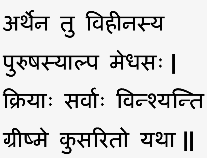 Sanskrit Subhashithas Sawal Jawab Hindi Shayari Free Transparent Png Download Pngkey