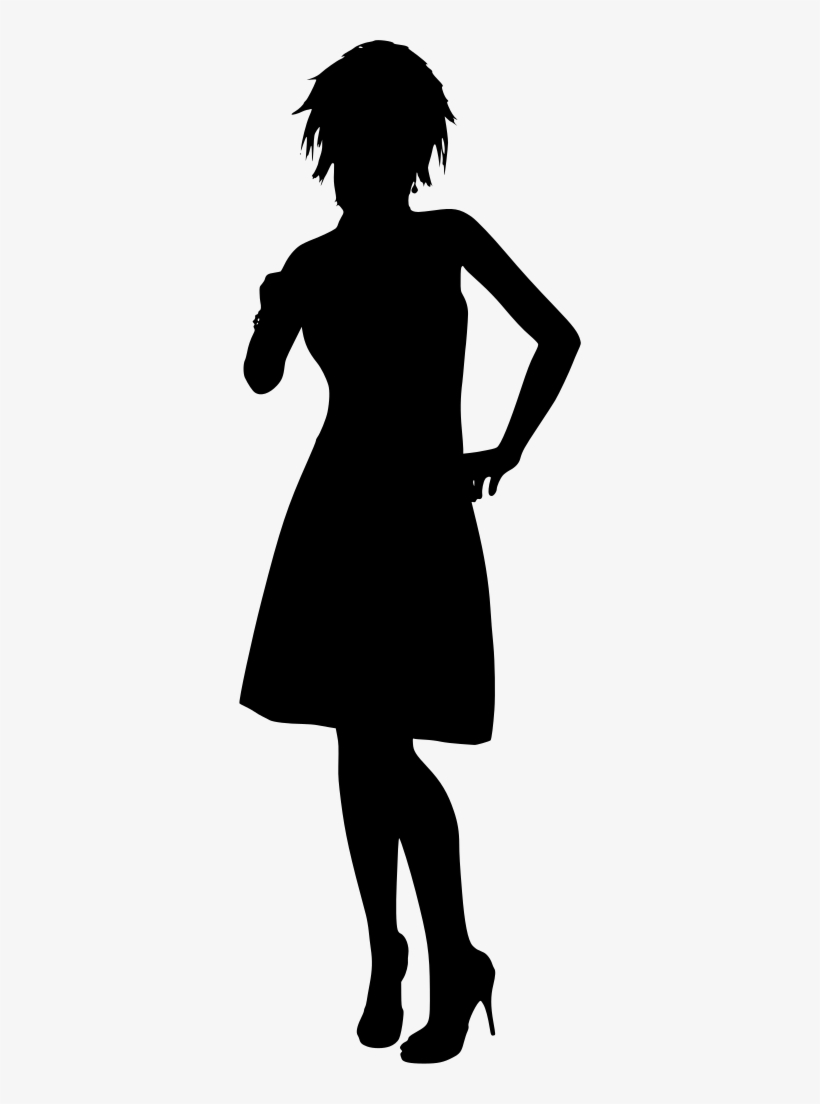 Download Png - Little Black Dress, transparent png #8295582