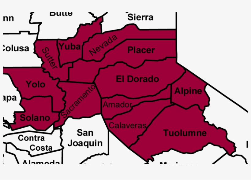 Capital Gold Om Region - Map, transparent png #8296210