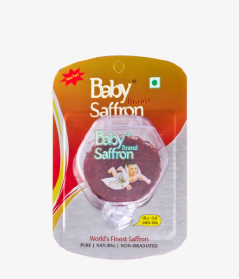 Baby Brand Saffron 1 Gm - Baby Kesar, transparent png #8296251