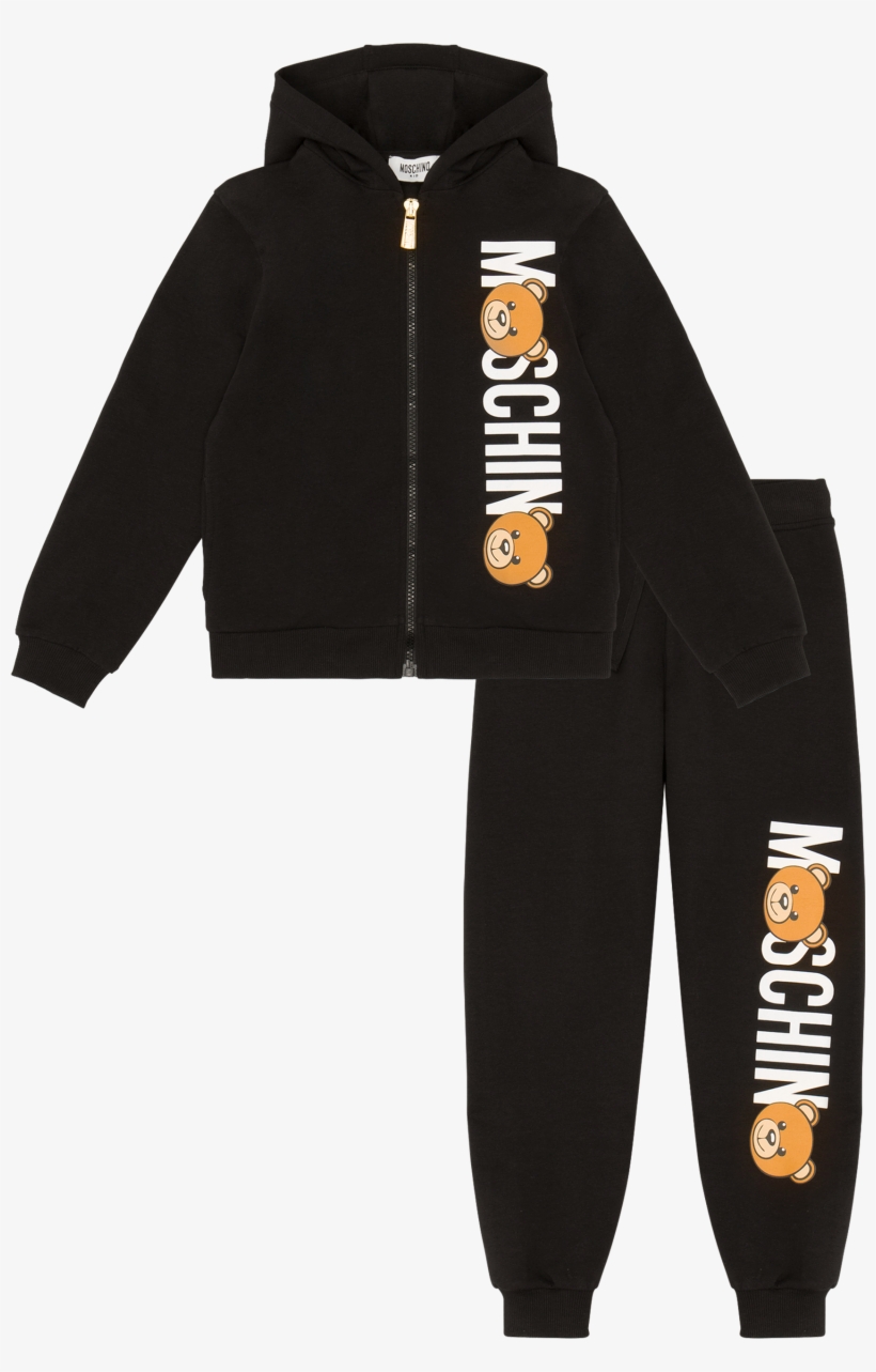 Suit Combination With Teddy Bear Logo - Hoodie, transparent png #8296562