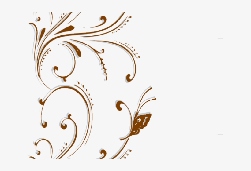 Butterfly Design Clipart Wedding - Frilly Design, transparent png #8296615
