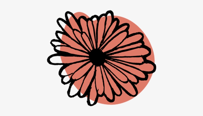 Hand Drawn Wedding Scrapbook-10 - Flower, transparent png #8296702