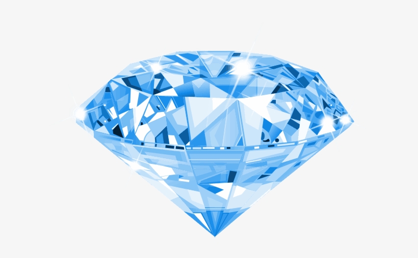 Diamond Jewellery Illustration Vector Graphics Gemstone - Ref Diamond Realistic Tattoo, transparent png #8296831