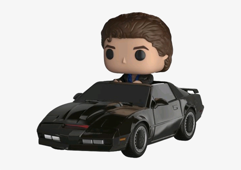 Michael Knight With Kitt Pop Ride - Knight Rider Funko Pop, transparent png #8296834