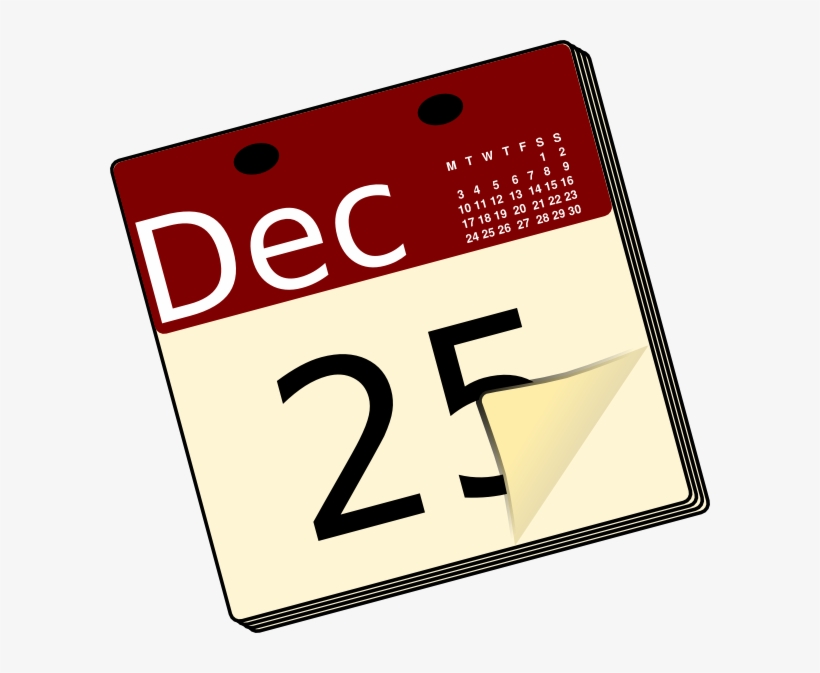 Small - Calendar Clip Art, transparent png #8297285