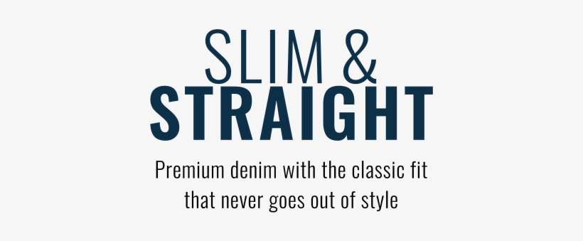 Mens Slim & Straight Jeans - Parallel, transparent png #8297586