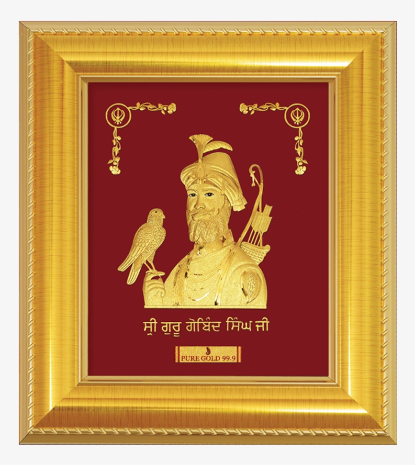 A7 Guru Gobind Singh Ji - Picture Frame, transparent png #8297689