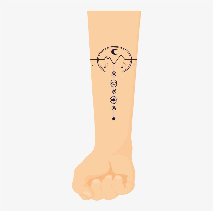 Tattoo Design Png Image - Illustration, transparent png #8297732