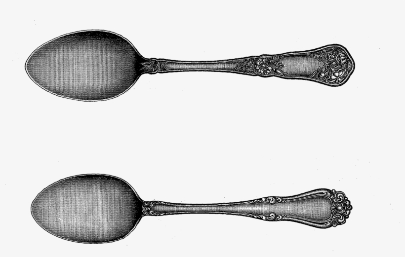 Digital Stamp Design Free Silverware Stamps Forks - Circle, transparent png #8297821