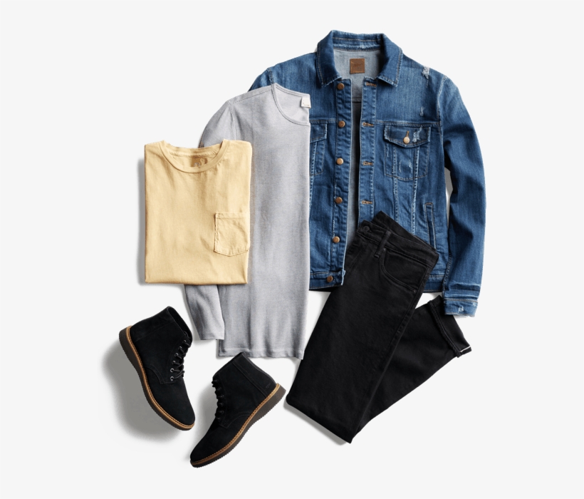 Edgy Casual Outfit - Leather, transparent png #8297914