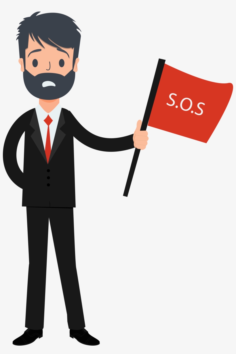 Toon Beard Businessman 87, transparent png #8298945