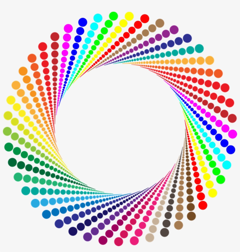 Circle Sticker - Colorful Circle Logo Png, transparent png #8299375