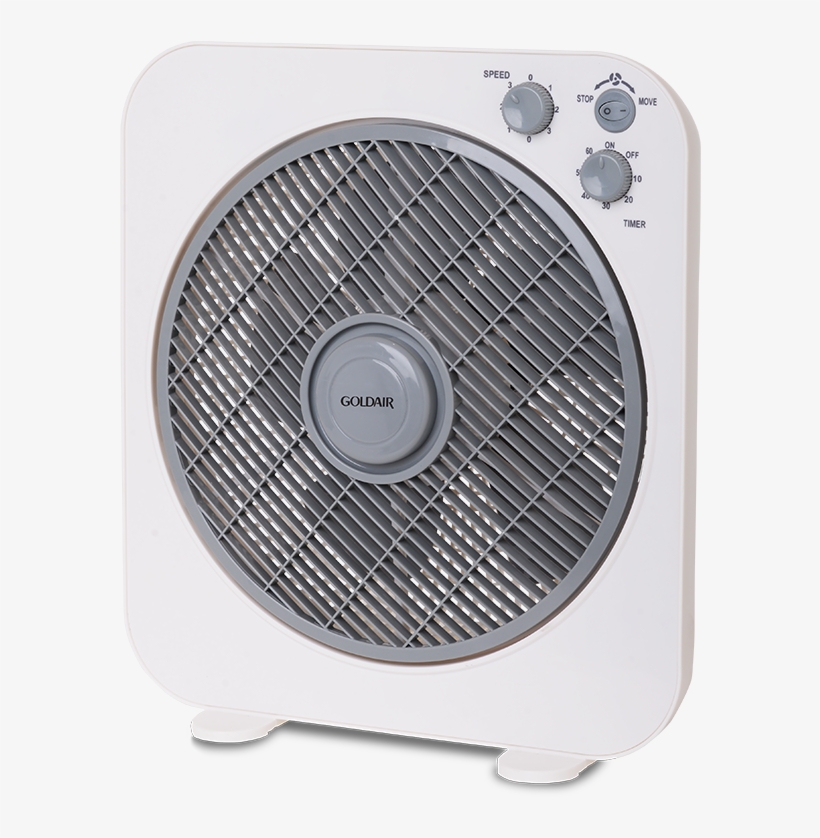 30cm Box Fan - Electric Fan, transparent png #8299562