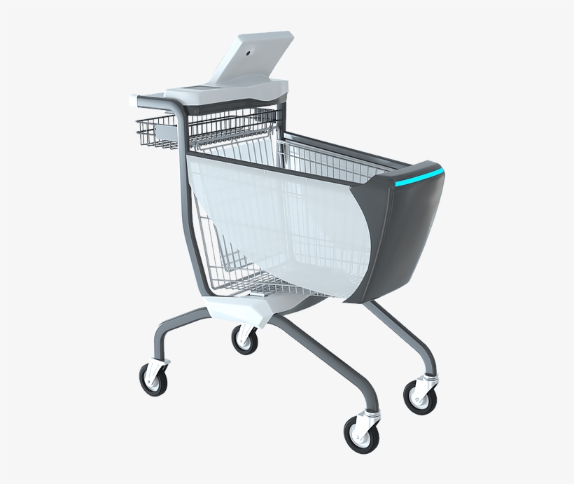 1-min - Caper Smart Shopping Cart, transparent png #8299590