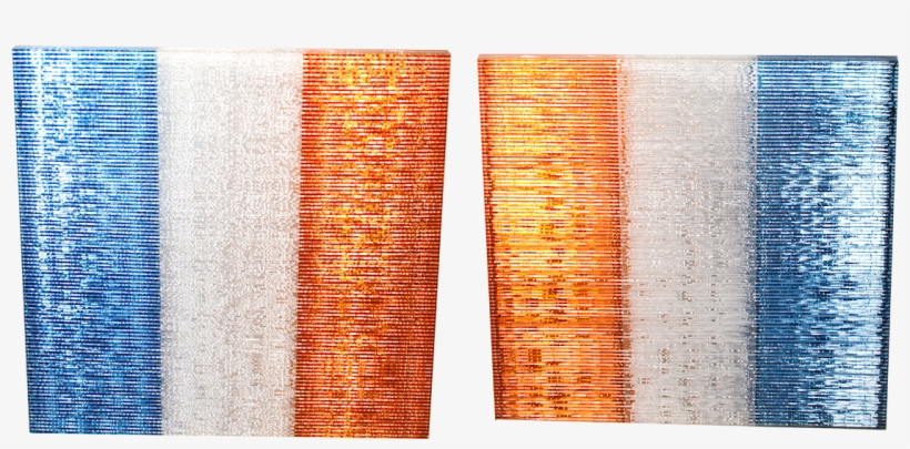 Persian Blue White Tangerine Orange - Art, transparent png #8299893