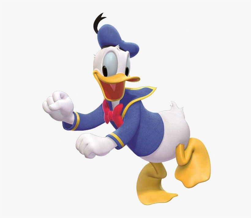 Donald Duck Dancing - Mickey Mouse Wall Stickers, 66, transparent png #830124