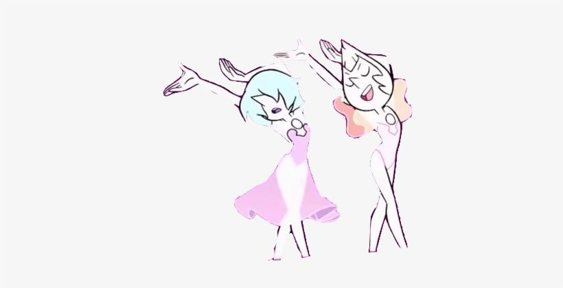 Blue Pearl And Yellow Pearl Dancing - Blue Pearl And Yellow Pearl, transparent png #830181