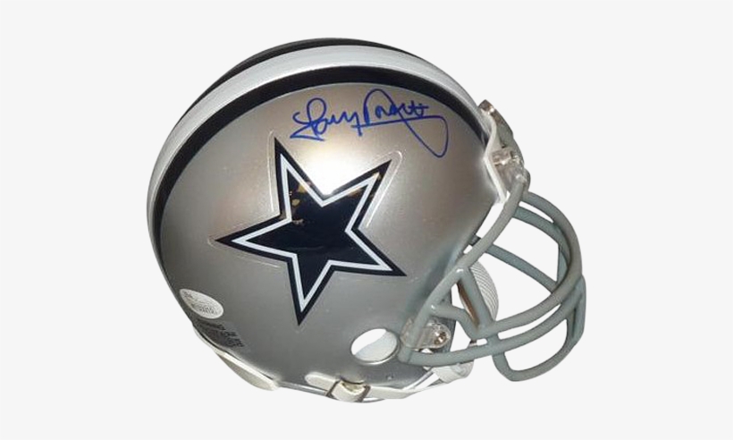 Signed Dak Prescott Mini Helmet - Silver Speed Jsa, transparent png #830315