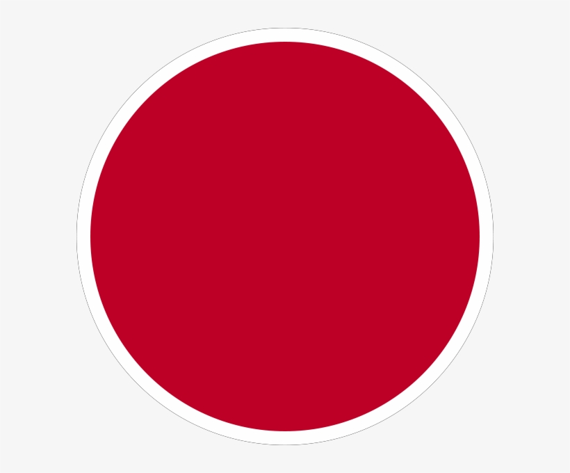 Japanese Air Force Roundel - Circle, transparent png #830396