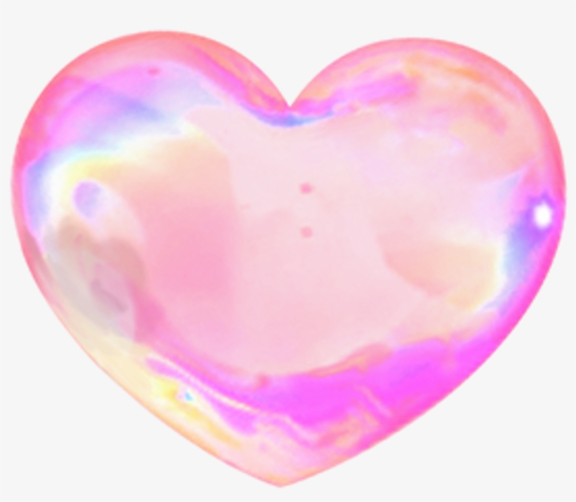 Love Neonlight Luminous Neon Lighting Heart Bubbles - Heart, transparent png #830892