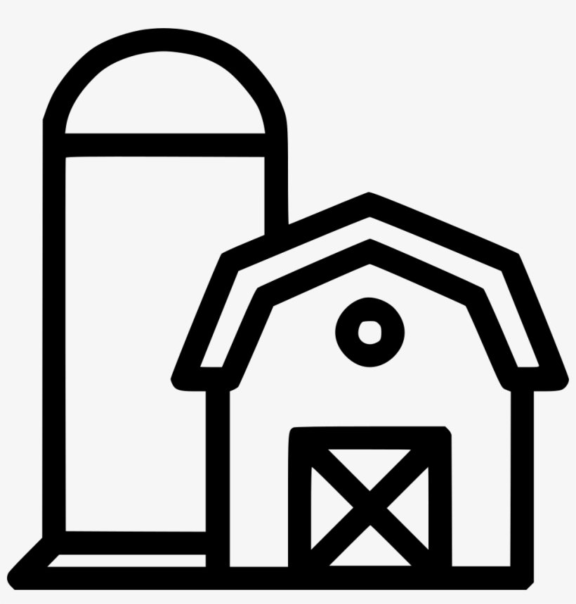 Barn Storage House Silo Comments - Barn And Silo Clipart, transparent png #830988