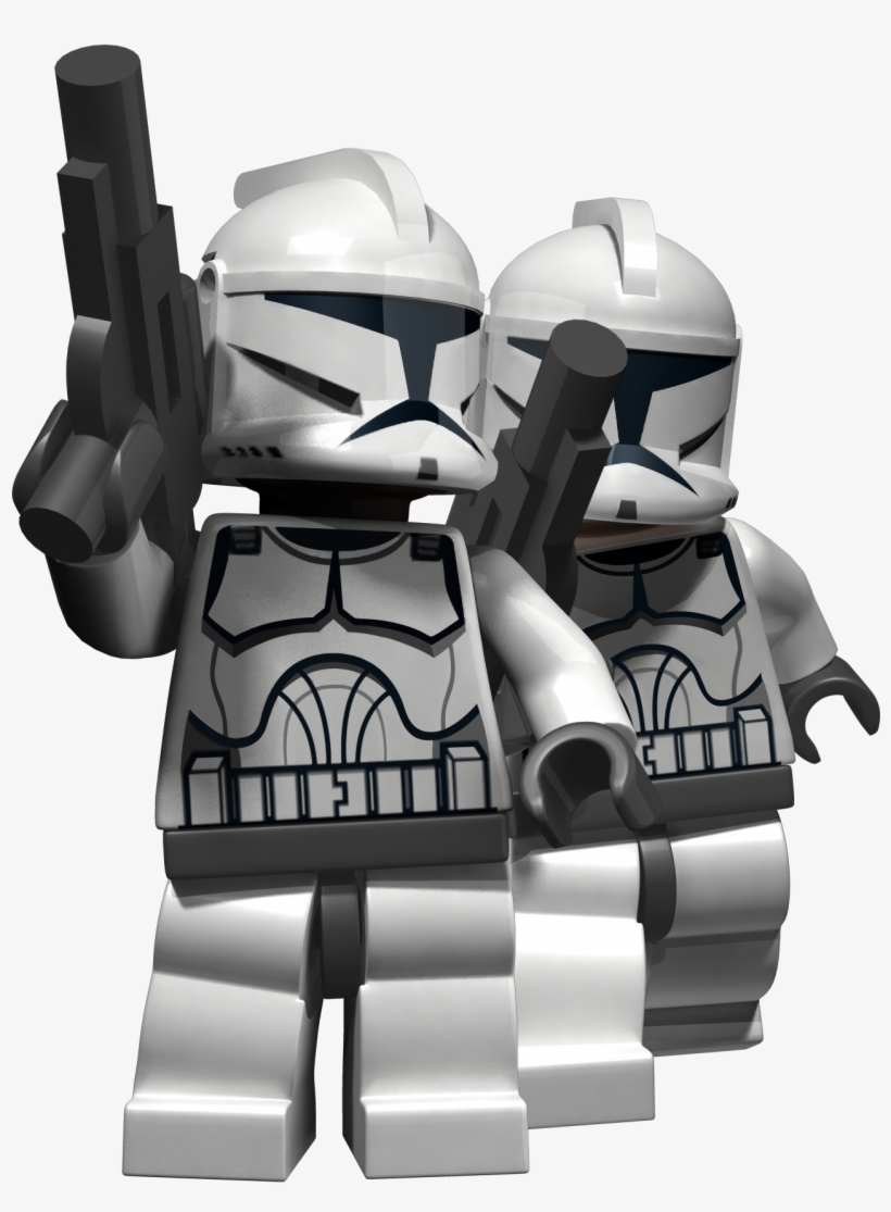 Star Wars Png - Lego Star Wars 3 Clone Trooper, transparent png #831083