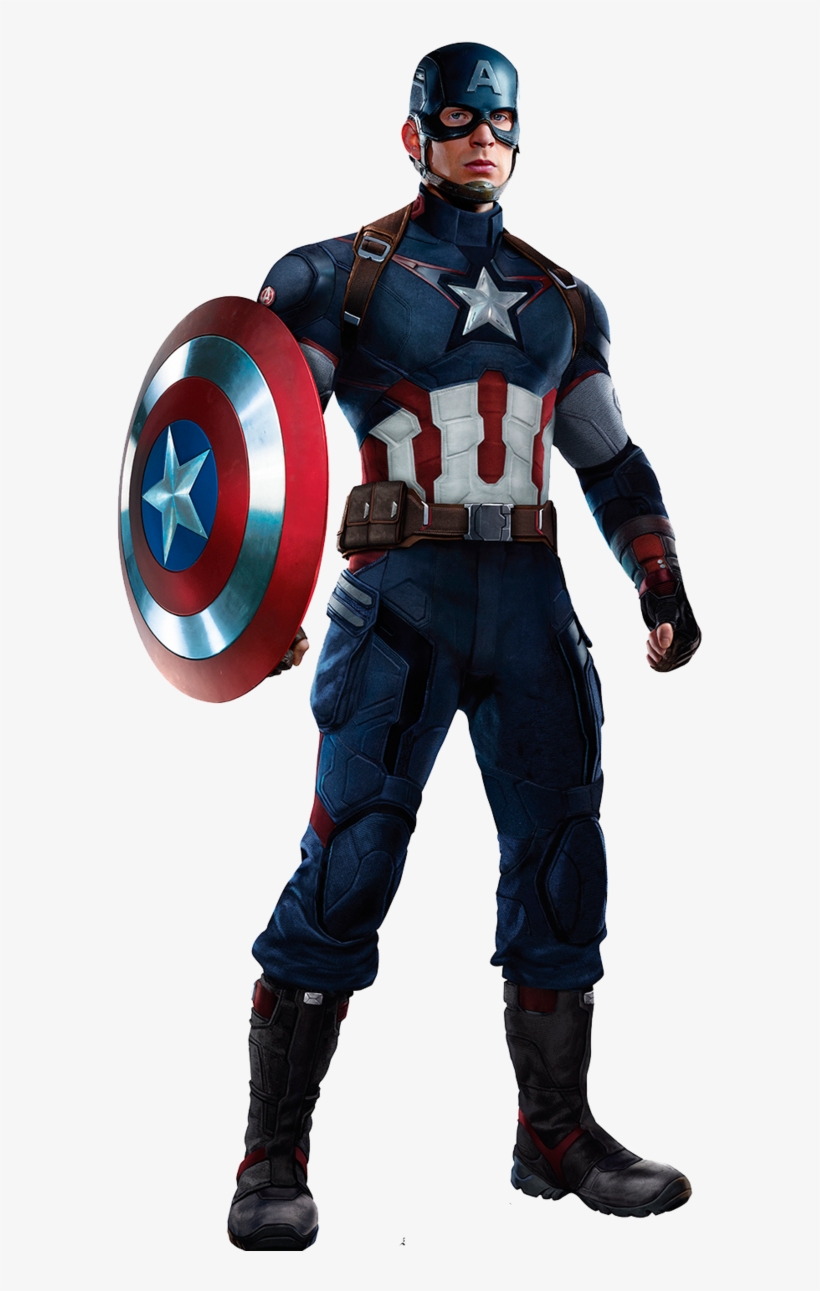 Clip Stock Transparent By Asthonx Superheros - Captain America Full Body, transparent png #831424