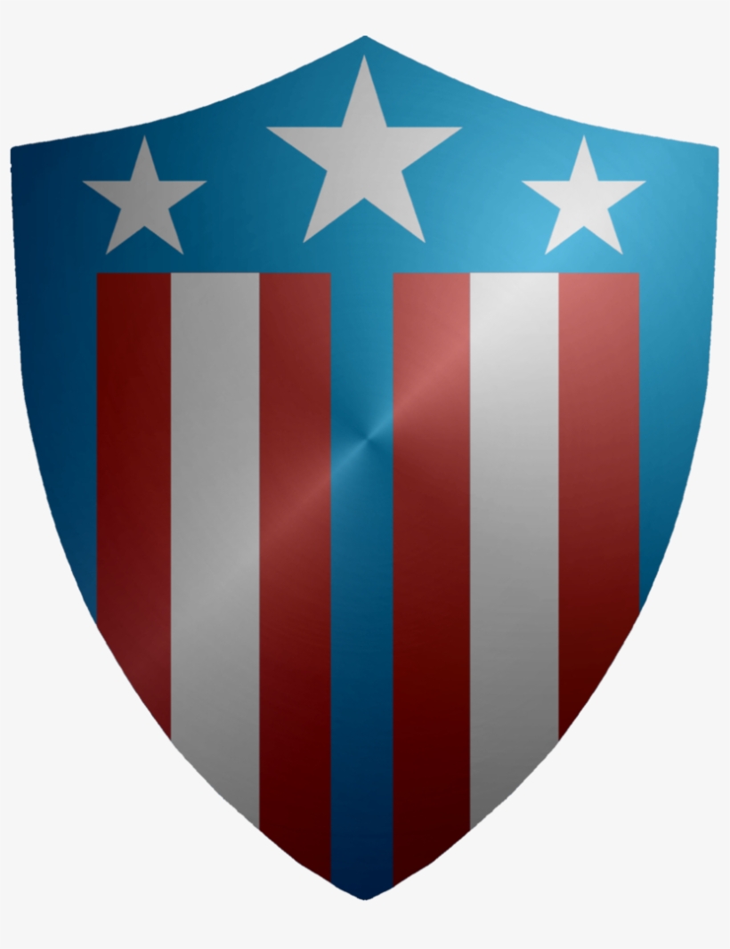 America Vector Shape - Captain America Shield Shape, transparent png #831661