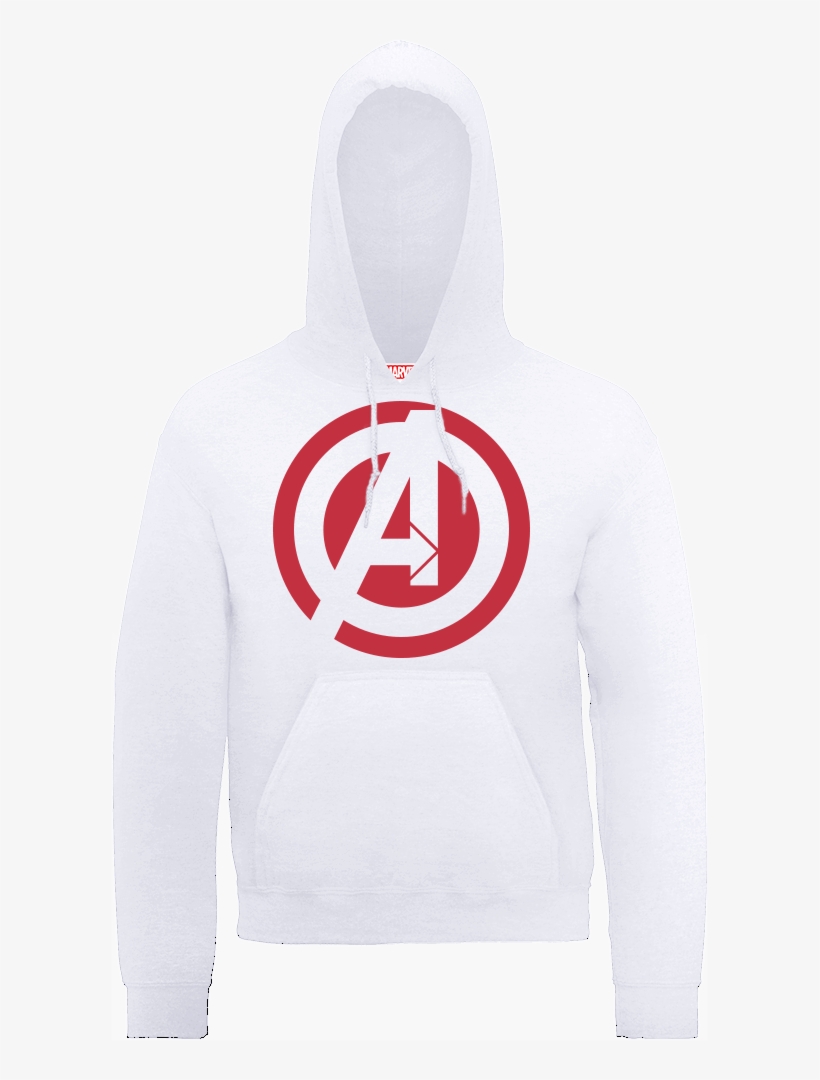 Marvel Avengers Assemble Captain America Logo Pullover - The Avengers, transparent png #831789