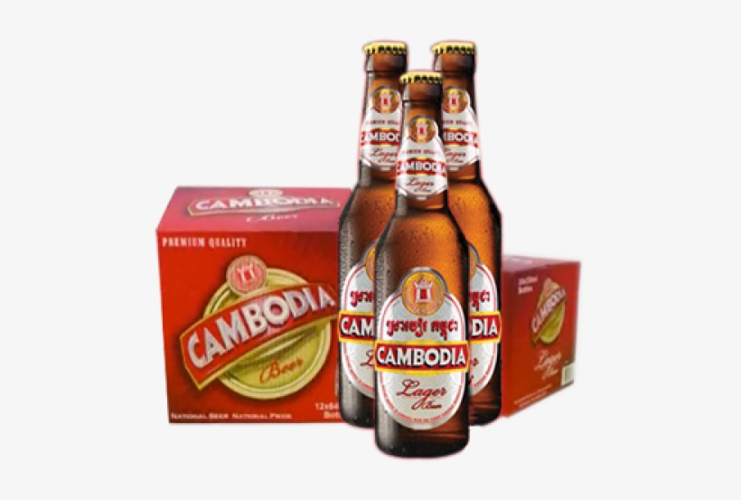 "cambodia" Beer 330ml Pint Bottle - Cambodia Beer, transparent png #831910