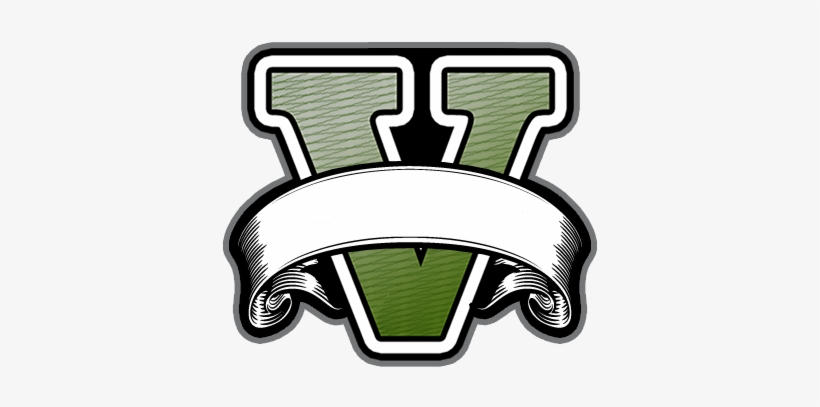 Gta 5 Blank Logos - Grand Theft Auto V [ps3 Game], transparent png #831986