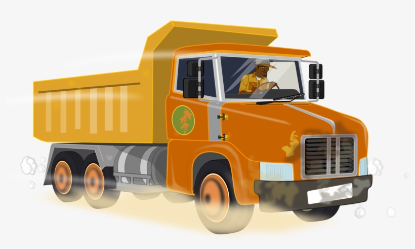 Commercial Vehicle Car Dump Truck Ab Volvo - Camion De Construccion Png, transparent png #832005