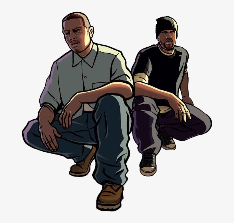 Gta San Andreas 04 - Cholo Gta San Andreas Art, transparent png #832045