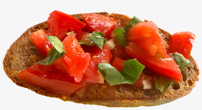 Tomato Basil Bruschetta - Bruschetta Png, transparent png #832303