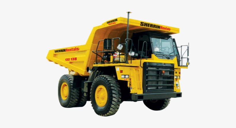 Rig#40t Dump Truck - Crane, transparent png #832424