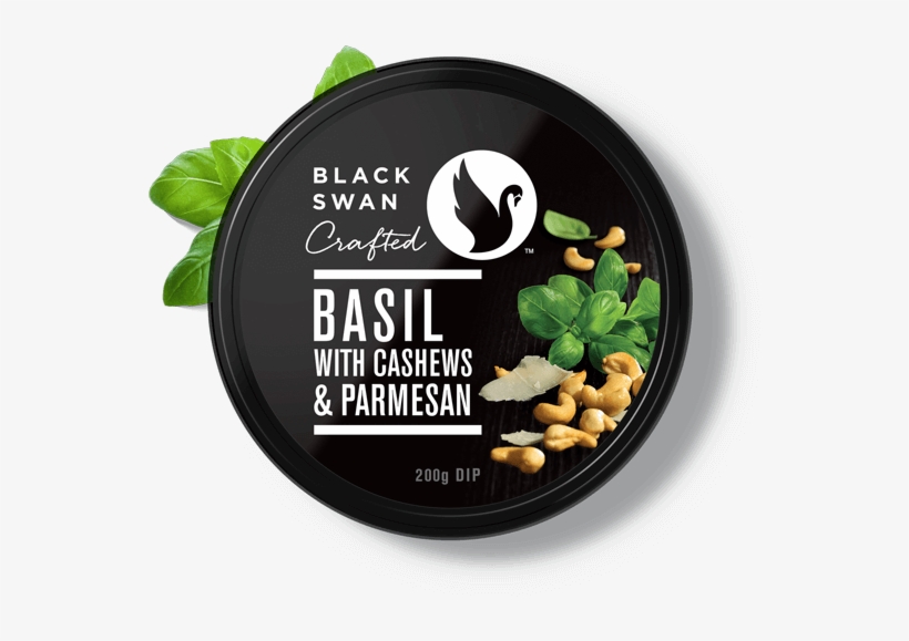 Basil, Cashew & Parmesan - Black Swan Avocado Dip, transparent png #832440